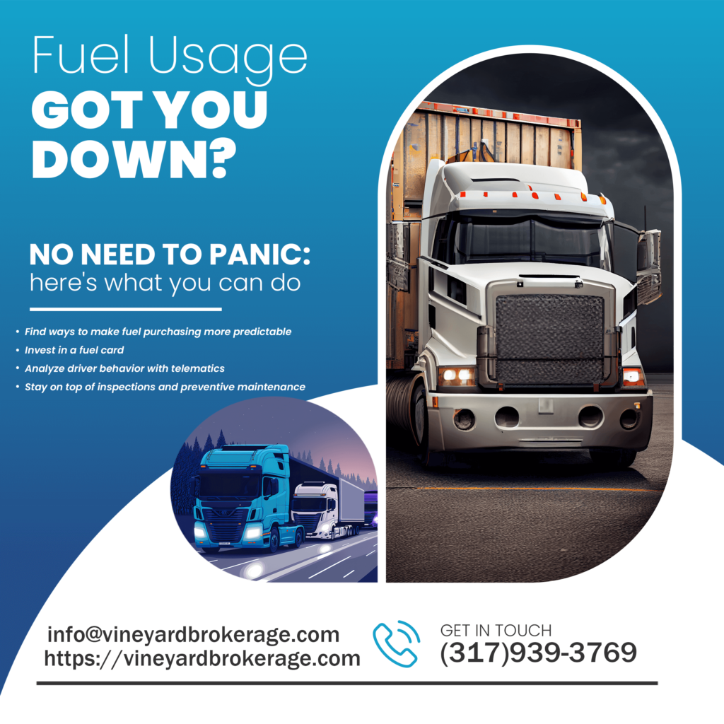 Fuel Usage Got You Down? Here’s What You Can Do About It