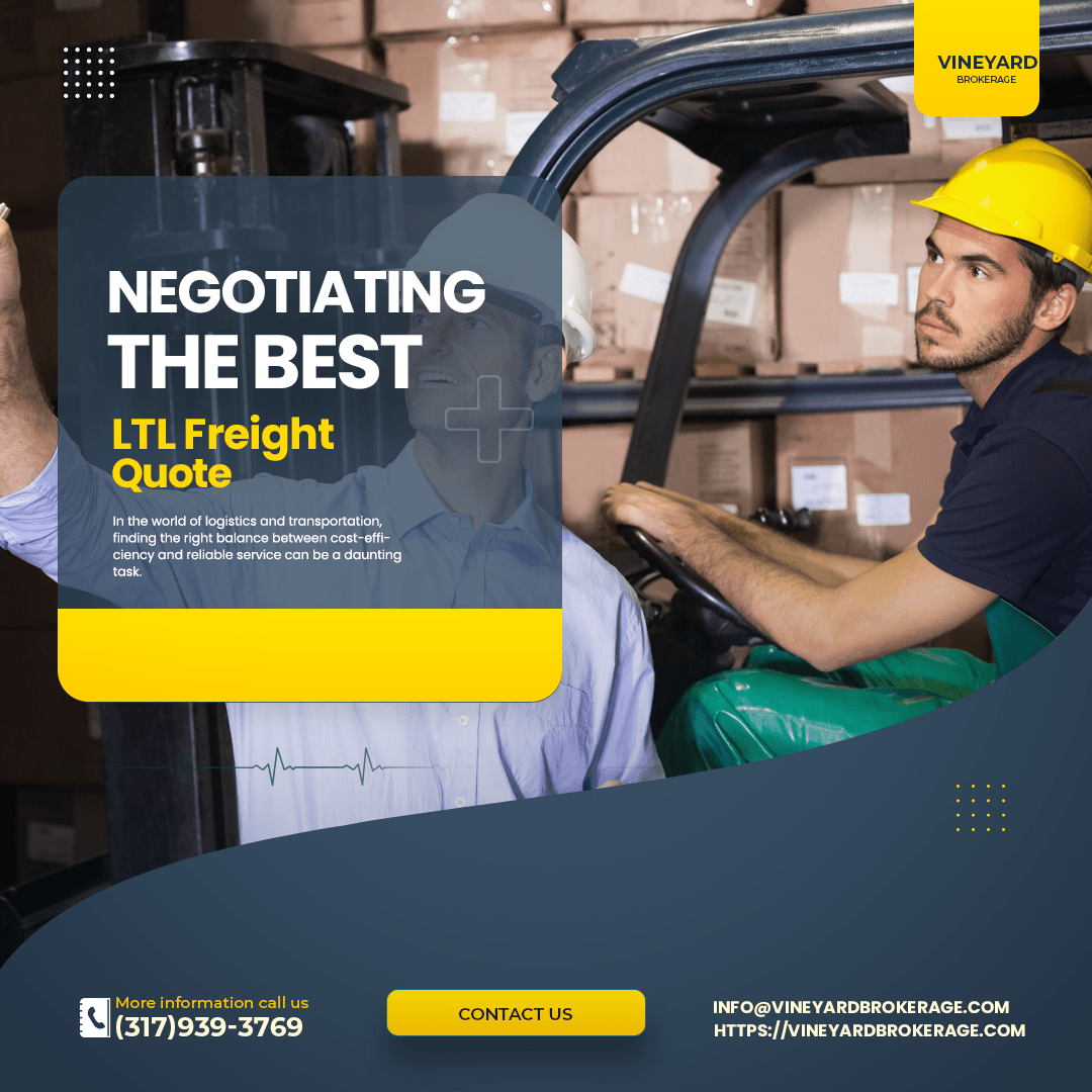 Mastering LTL Freight Negotiations: Get the Best Quote