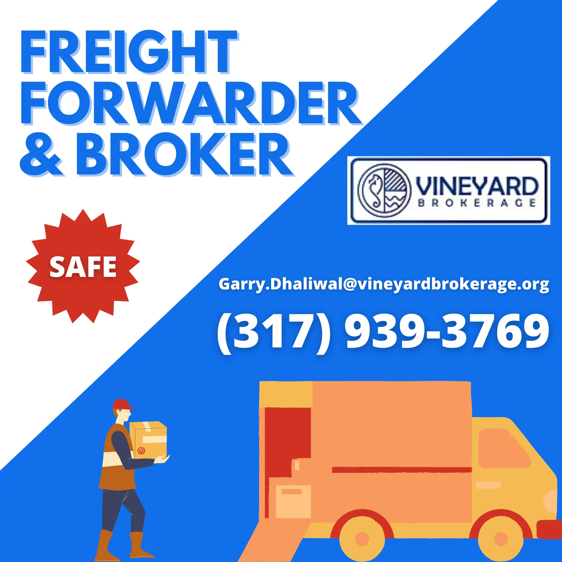 Know the difference between a freight forwarder and a Broker
