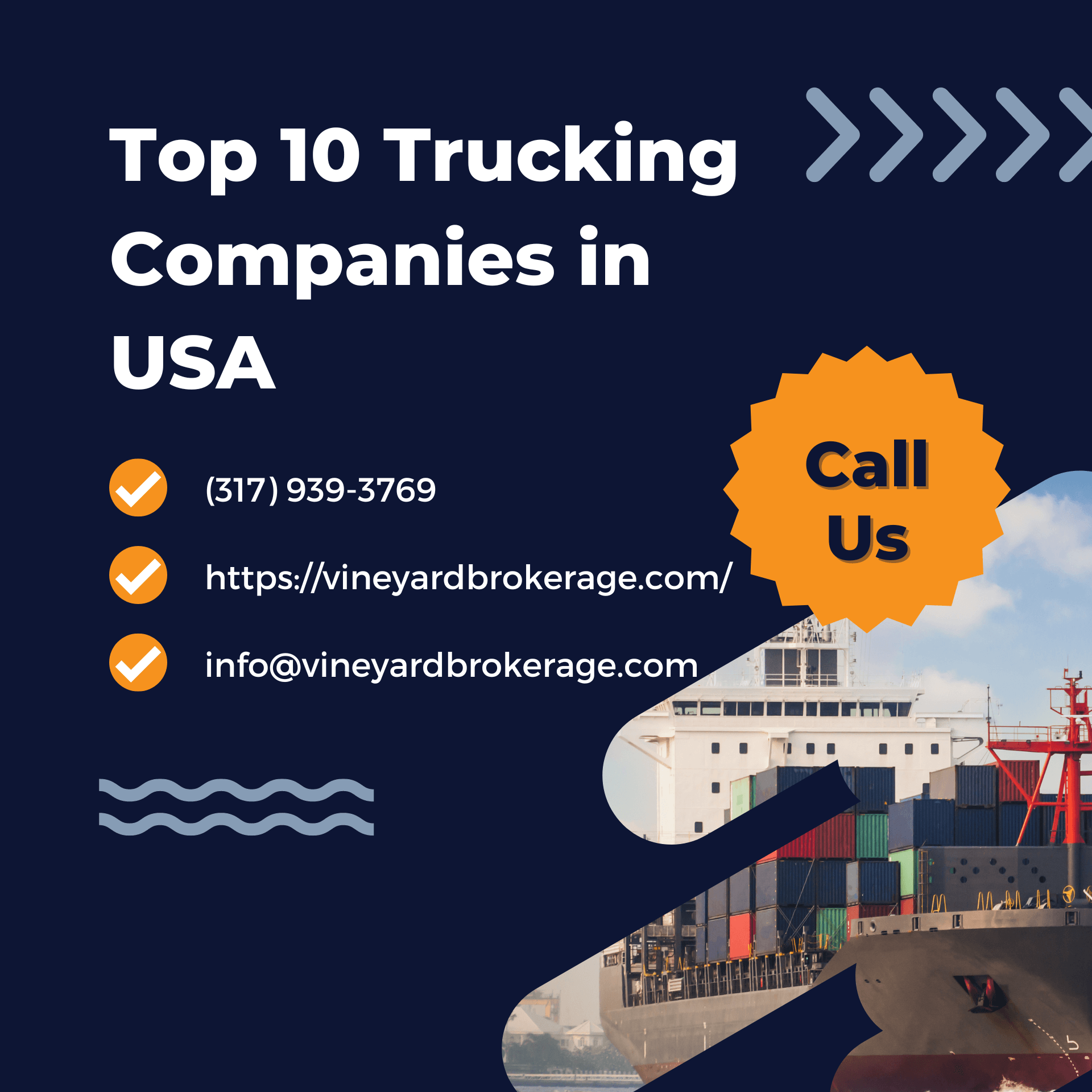 Top 10 Trucking Companies in USA