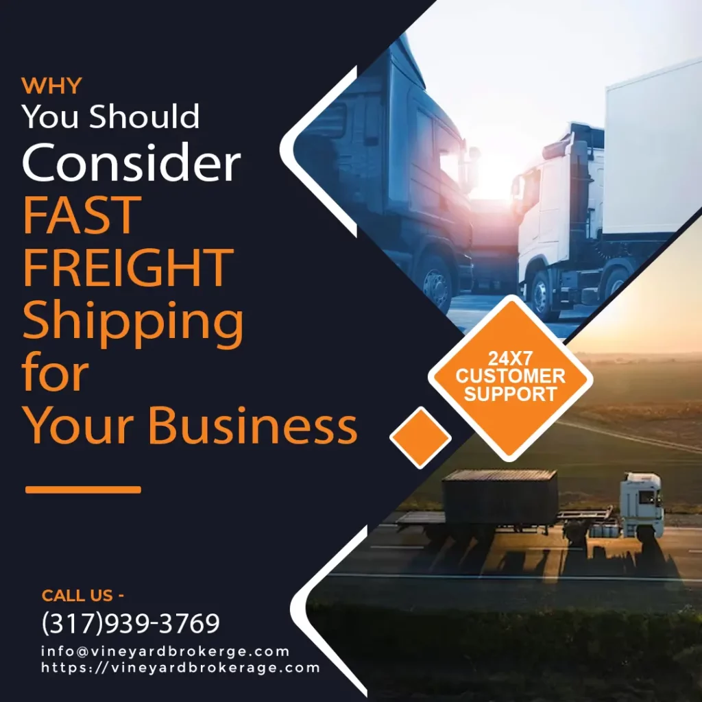Why You Should Consider Fast Freight Shipping for Your Business