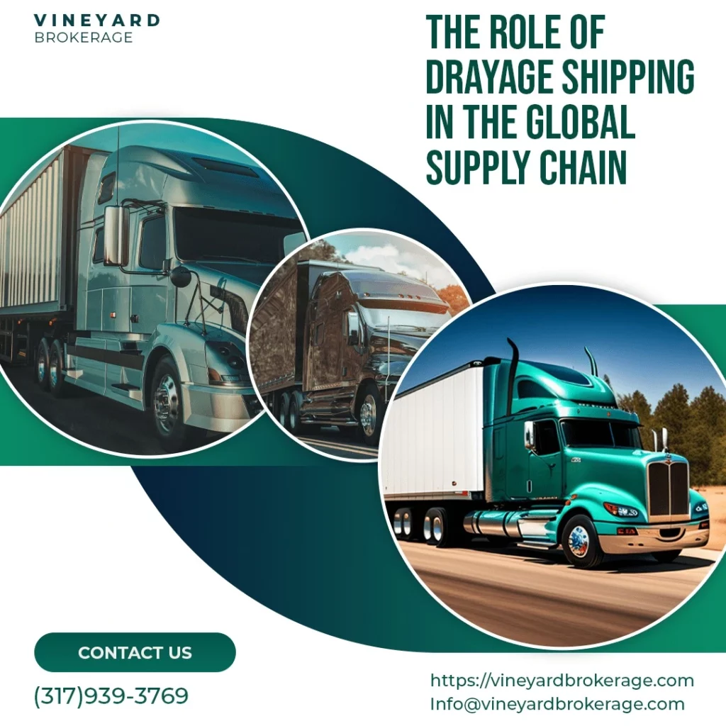 The Role of Drayage Shipping in the Global Supply Chain