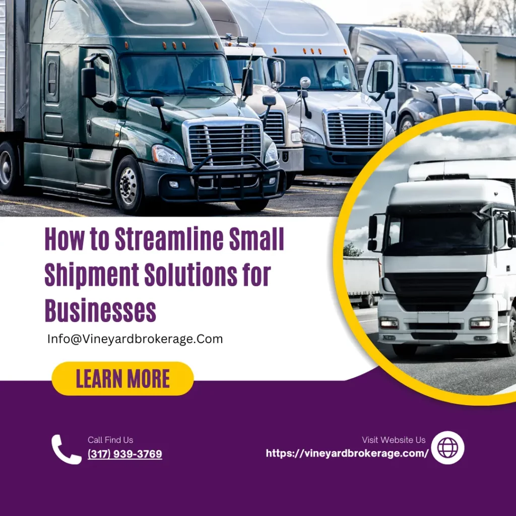 Streamlining Small Shipment Solutions for Businesses