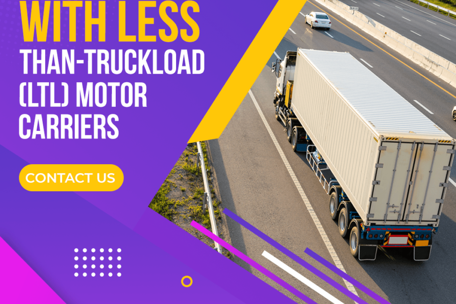 Optimize Logistics with LTL Motor Carriers | Vinyard Brokerage