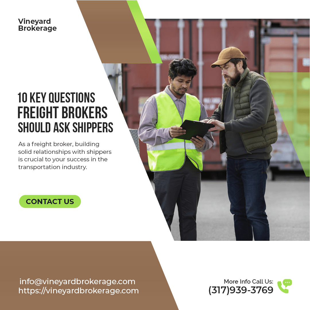 10 Essential Questions Freight Brokers Should Ask Shippers
