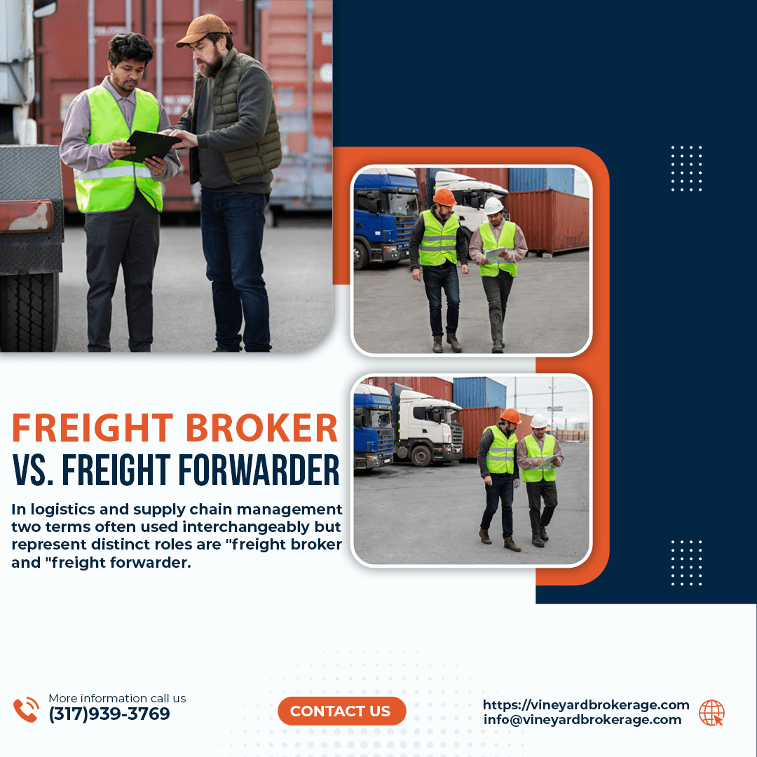 Freight Broker vs. Freight Forwarder Differences