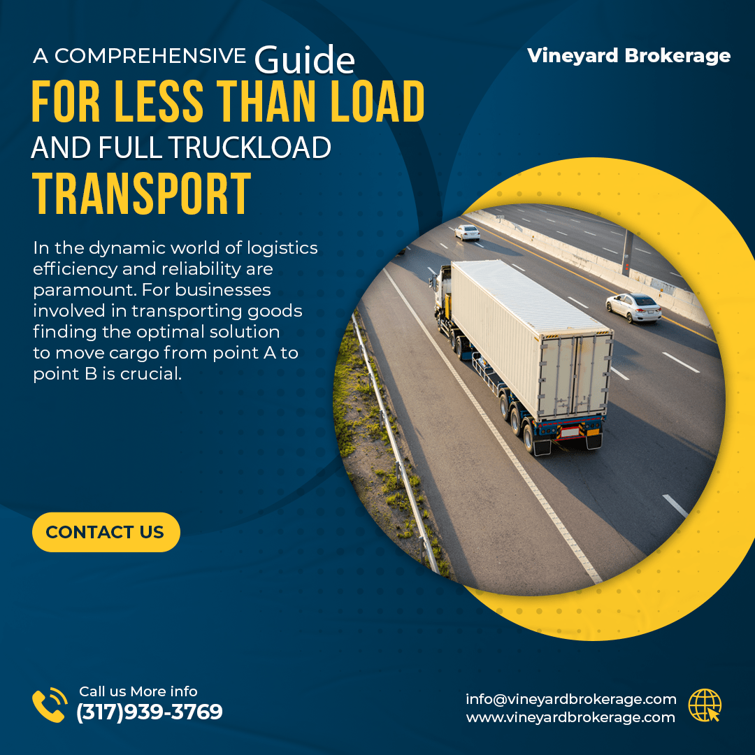 Freight Logistics Guide: LTL vs FTL Transport